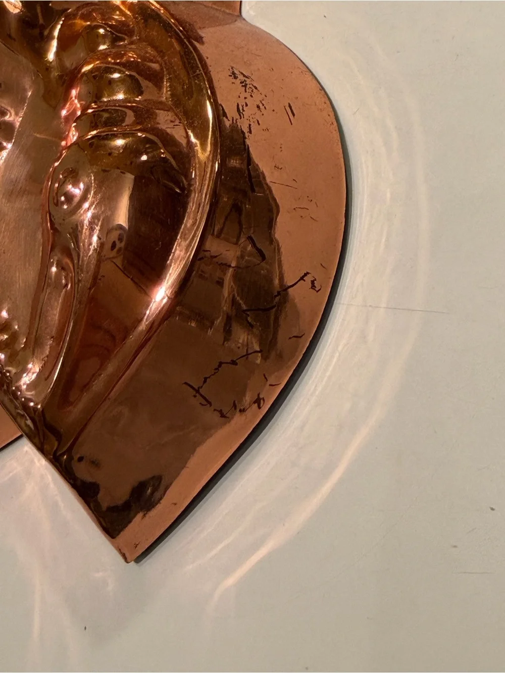Vintage O.D.I. Copper Lobster Jello Mold 10 Inch Wall Hanging